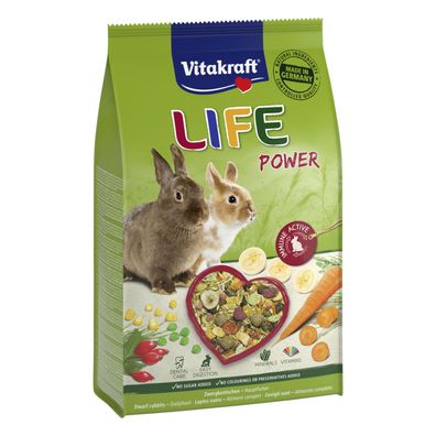 Vitakraft Life Power für Zwergkaninchen - 1,8kg