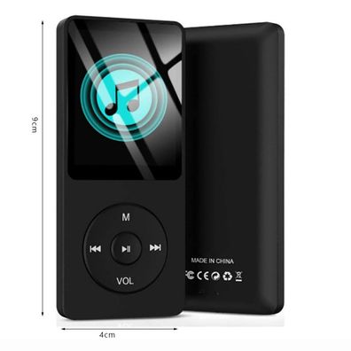 AGPTEK MP3-Player, Bluetooth 5.0, 32GB mit 1,5-Zoll TFT-Farbbildschirm, ideal für Sp