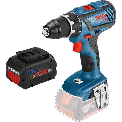 Bosch Akku-Bohrschrauber GSR 18V-28 / 1x 5,5 Ah ProCORE18V Akku