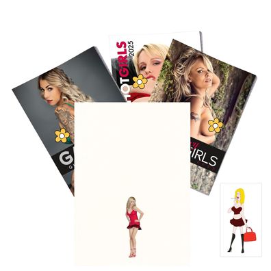 3er Pack Erotikkalender 2025 Sexy Hot Girl Set Wild & Witty