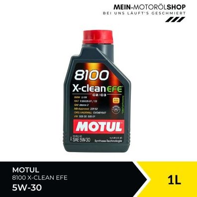 Motul 8100 X-clean EFE 5W-30 1 Liter