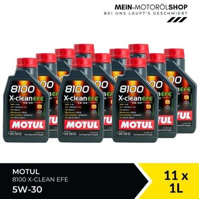 Motul 8100 X-clean EFE 5W-30 11x1 Liter