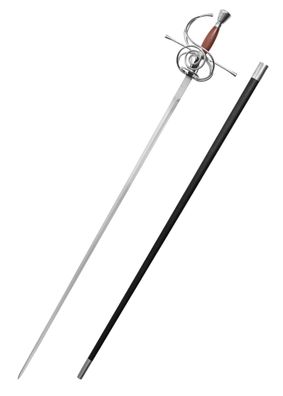 Korbrapier mit Hartholzgriff