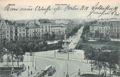 Berlin Lützowplatz Postkarte AK 1908