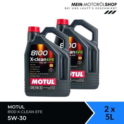 Motul 8100 X-clean EFE 5W-30 2x5 Liter