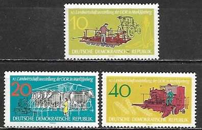 DDR postfrisch Michel-Nummer 895-897