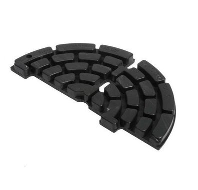 Plattenlager Maxi-Randstück, teil-/stapelbar, 1 Stück, 10 mm dick, ohne Fugensteg