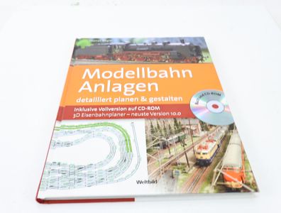 Weltbild Verlag Buch - Modellbahn Anlagen detailliert planen & gestalten / CD