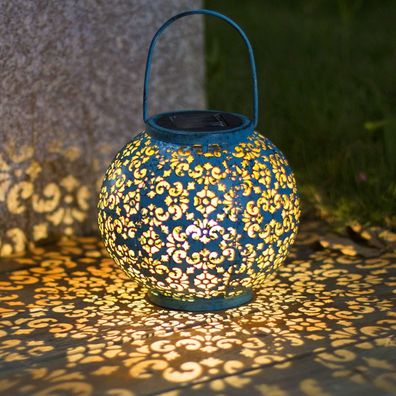 Solarlampen für Außen, LED Solarlaterne, Dekorative Solarlampe für Garten