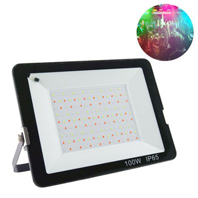 RGB LED Strahler, 100W Fluter, Außen Strahler, Fernbedienung