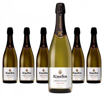 6 x Domaine Kuehn Crémant Brut Prestige