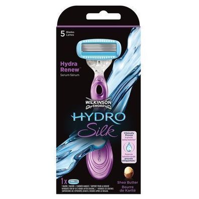 Wilkinson Hydro Silk Rasierer + 1 Ersatzklinge