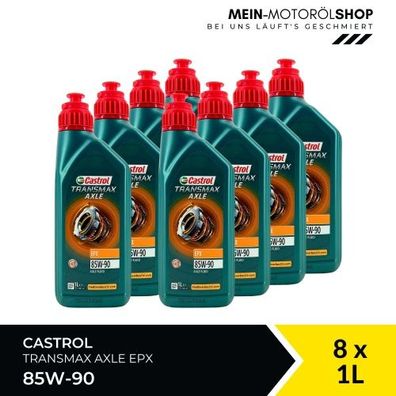 Castrol Transmax Axle EPX 85W-90 8x1 Liter