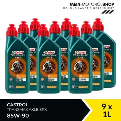 Castrol Transmax Axle EPX 85W-90 9x1 Liter