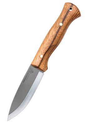 Bushcraft Explorer Knife mit Leder-Scheide