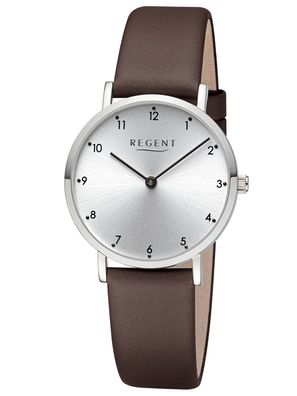 Regent Damen-Armbanduhr Quarz Braun BA-861