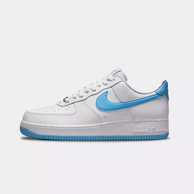 Nike Air Force 1 White University Blue Babyblue - EU 45 - NEU Händler