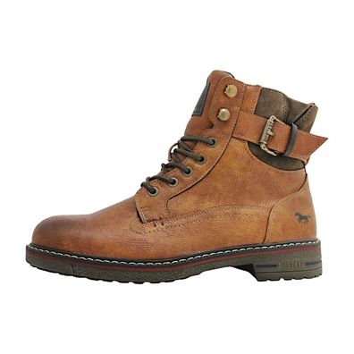 Mustang He. Schnür Boot H2 4201501/307 Braun 307- Cognac