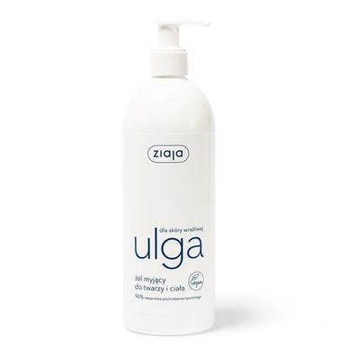 Ziaja Ulga Reinigungsgel für Gesicht & Körper, 400 ml