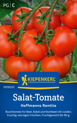 Salat-Tomate Hofmanns Rentita, Buschtomate für Beet Kübel und Hochbeet