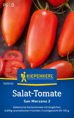 Salat-Tomate San Marzano 2, italienische Gartentomate - länglich - kräftig