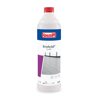 Erolcid® Saurer Intensivreiniger für Feinsteinzeugfliesen | Flasche (1 l)