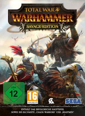 Total War Warhammer - Savage Edition (PC-Mac, 2017, STEAM Key Download Code)