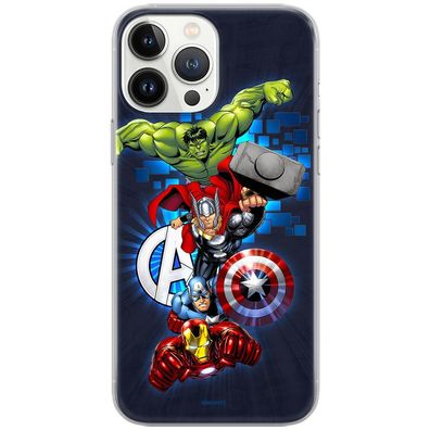 Handyhülle Avengers 001 Marvel Full Print Marineblau