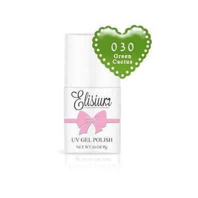 Elisium UV Gel Nagellack, Hybridlack 030 Grün Kaktus, 8ml