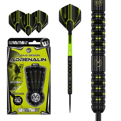 Winmau MvG Adrenalin Steeldart 1441 22 g, 23g oder 24 g