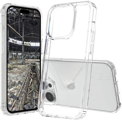 JT Berlin BackCase Pankow Clear Hülle für Apple iPhone 15 Pro - Transparent