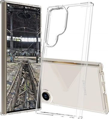 JT Berlin BackCase Pankow Clear Hülle für Samsung Galaxy S24 Ultra - Transparent