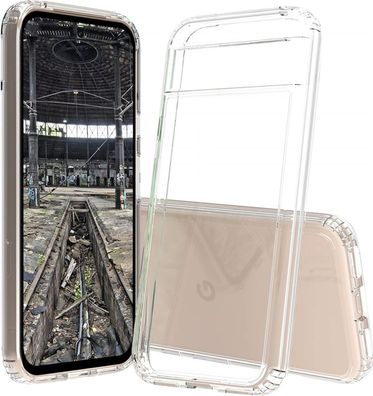 JT Berlin BackCase Pankow Clear Hülle für Google Pixel 8a - Transparent