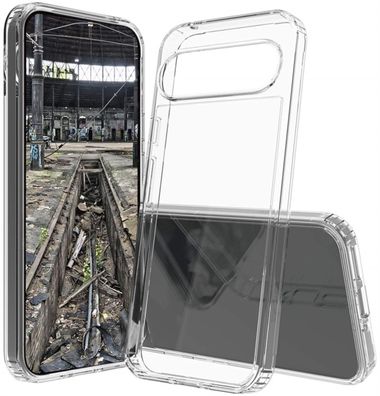 JT Berlin BackCase Pankow Clear Hülle für Google Pixel 9/9 Pro - Transparent