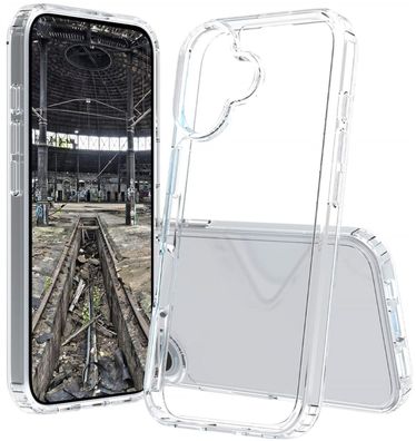 JT Berlin BackCase Pankow Clear Hülle für Apple iPhone 16 Plus - Transparent