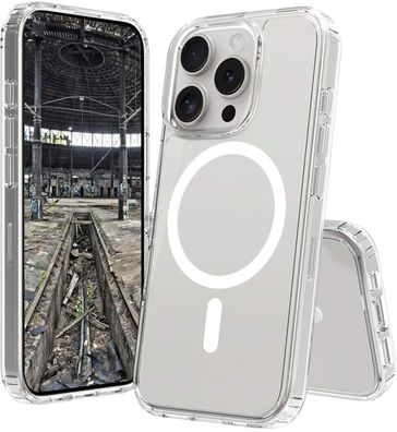 JT Berlin BackCase Pankow Clear MagSafe Hülle für Apple iPhone 16 Pro - Transparent