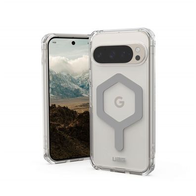 Urban Armor Gear UAG Plyo Pro Case für Google Pixel 9 Pro - ice transparent/silber