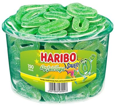 Haribo Saure Apfel-Ringe 1,2 kg