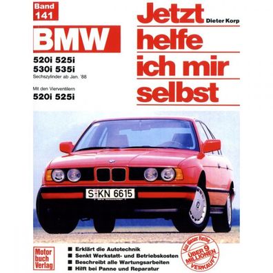 BMW 5er 520i/525i/530i/535i Typ E34 1988-1996 JHIMS Reparaturanleitung Motorbuch