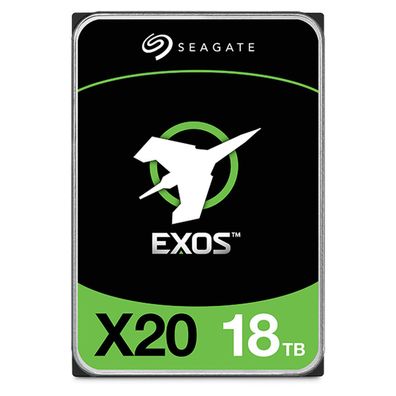 Seagate Exos X20 ST18000NM000D - Festplatte - 18 TB - intern - SAS 12Gb/s - 720... ->