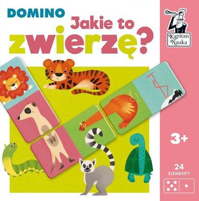 Kapitan Nauka Domino "Welches Tier?" Spiel ab 3