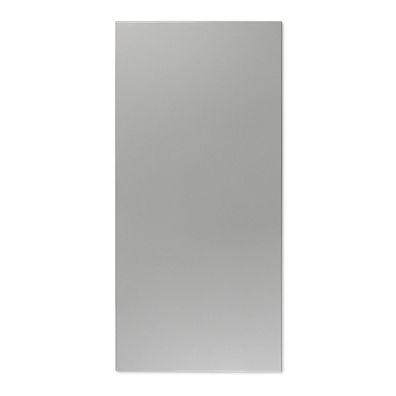 banjado® Magnettafel BLANCO aus Stahl silber magnetisch