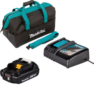 Makita BL1820B Akku Li-Ion 2,0 Ah 18 Volt + DC18RC Schnellladegerät 18 Volt