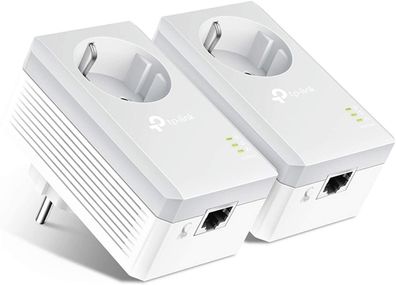 TP-Link TL-PA4010P KIT V5 PowerLine 600 Mbit/s Ethernet 2 Stücke Steckdose