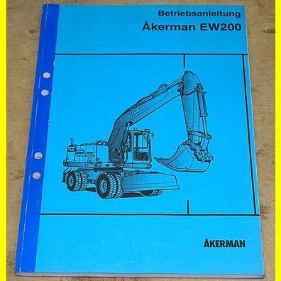 Betriebsanleitung - Åkerman EW200