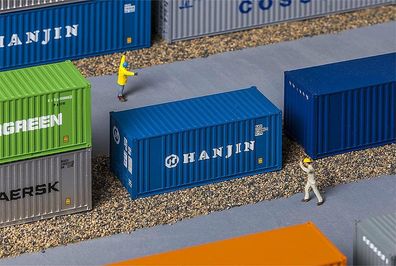 20’ Container »HANJIN«, Faller Miniaturwelten H0 (1:87), Art. 180825