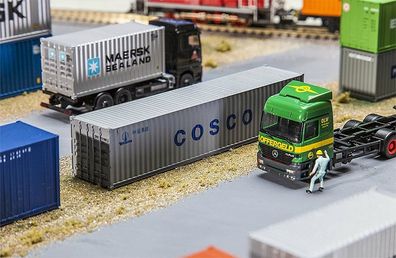 40? Hi-Cube Container »COSCO«, Faller Miniaturwelten H0 (1:87), 180845
