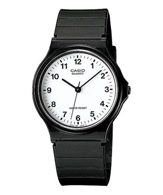 Casio Collection Klassiker Armbanduhr Analog schwarz MQ-24-7BLLEG