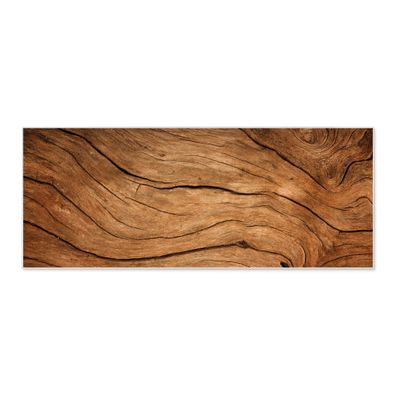 banjado Design Magnettafel 75x30x2cm mit Motiv Trockenes Holz