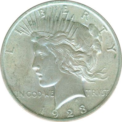 USA 1 Dollar 1923 Peace Type Silber*